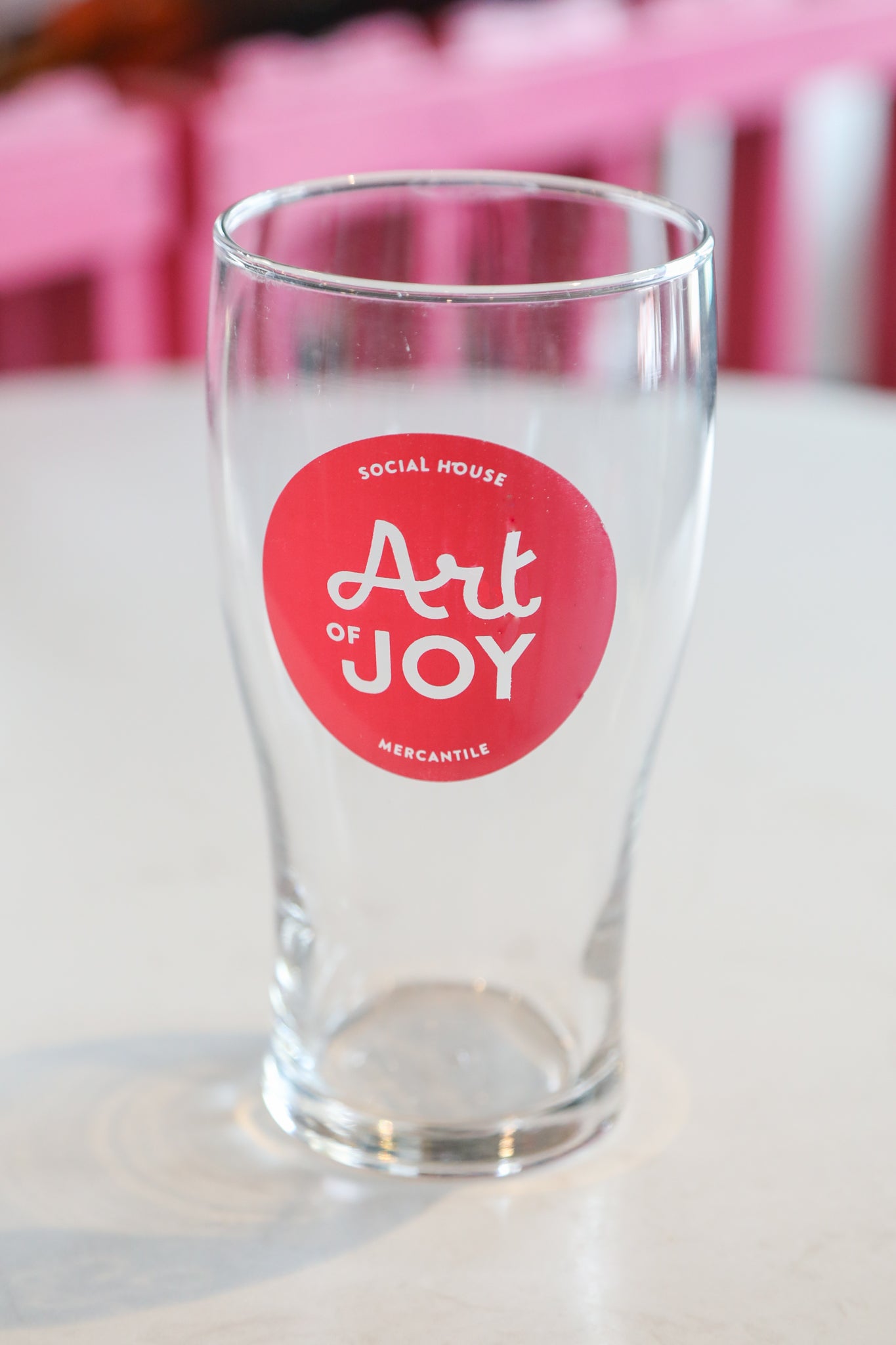 Art of Joy Pint Glass